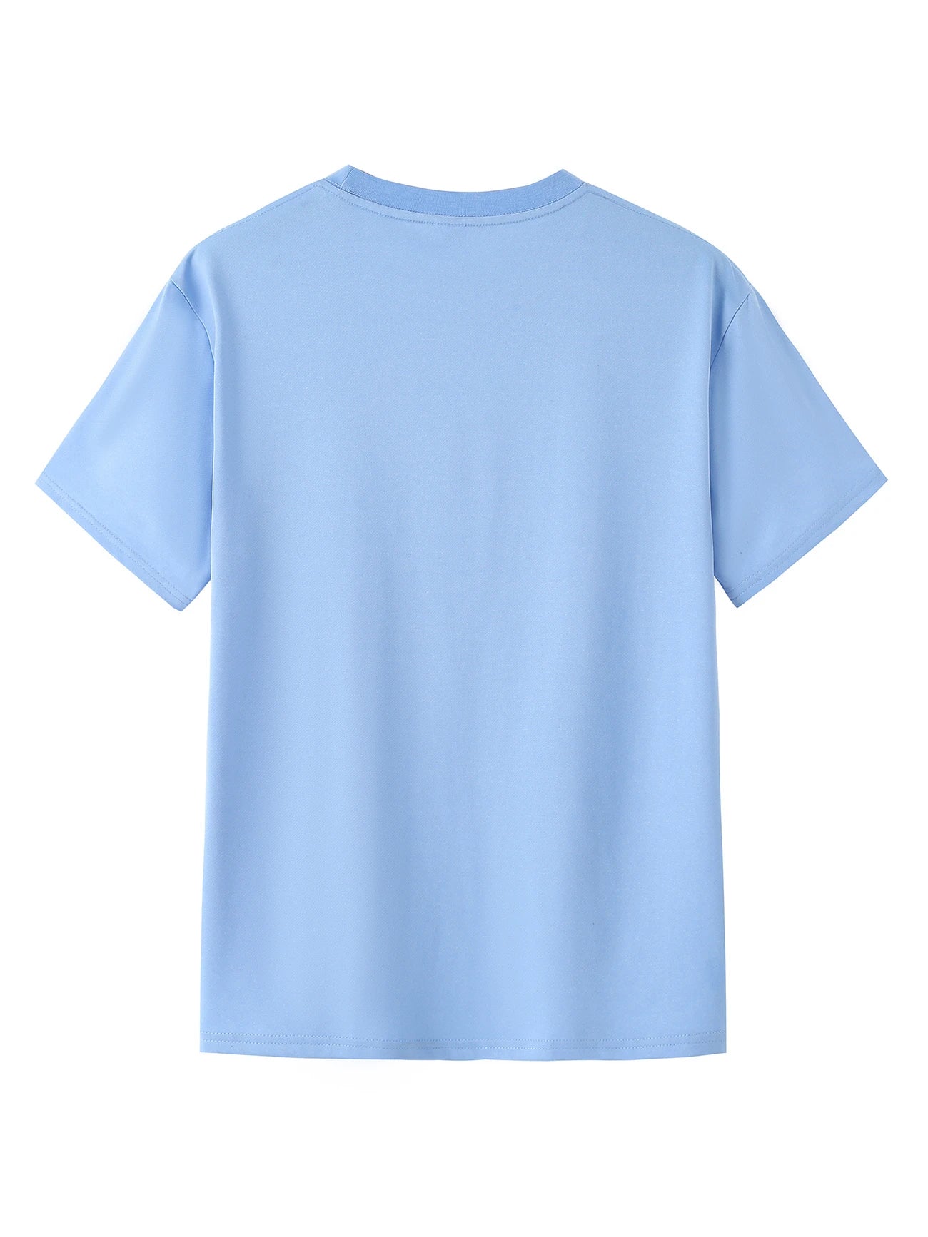 T-shirt anti-transpiration de poker bleu clair - Cool Look, Cooler Feel