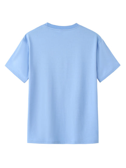 T-shirt anti-transpiration de poker bleu clair - Cool Look, Cooler Feel