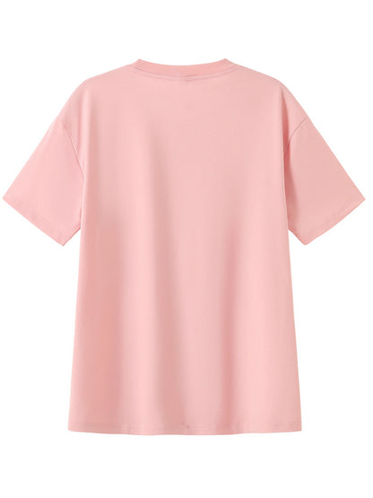 T-Shirt Anti-Transpiration Poker Rose -Bold Look, Cool Performance