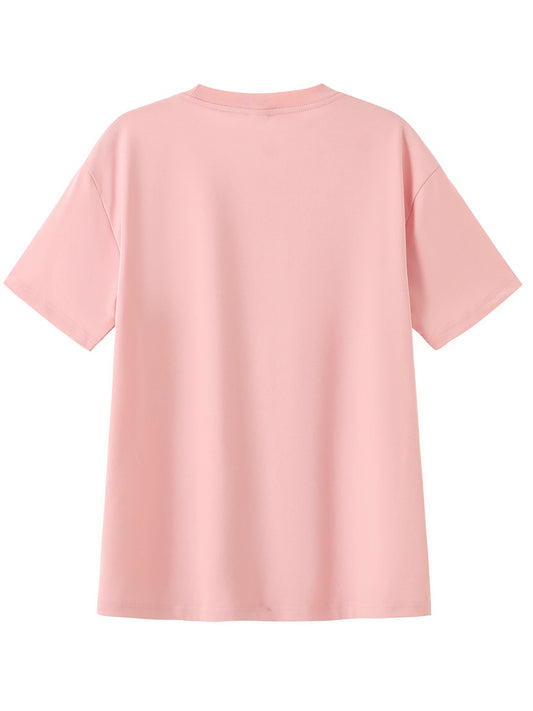 T-Shirt Anti-Transpiration Poker Rose -Bold Look, Cool Performance